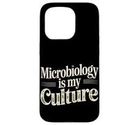 La microbiologia è la mia cultura Microbiologo Custodia per iPhone 15 Pro