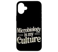 La microbiologia è la mia cultura Microbiologo Custodia per iPhone 16 Plus