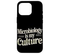 La microbiologia è la mia cultura Microbiologo Custodia per iPhone 16 Pro