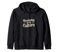 La microbiologia è la mia cultura Microbiologo Felpa con Cappuccio