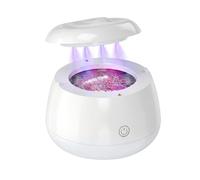 LA MIERE Pulitore ad ultrasuoni aggiornato da 48 kHz, capsula per la pulizia dentale da 200 ml con 4 luci UV-C e 4 modalità, detergente sonico per allineatori, guardia notturna, paradenti, spazzolini