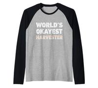 La mietitrice più buona del Mondo Maglia con Maniche Raglan