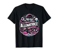 La Migliore Allenatrice Regalo Per Allenatrice Nuoto Donna Maglietta