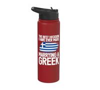 La migliore decisione sposare un greco Stainless Steel Insulated Water Bottle