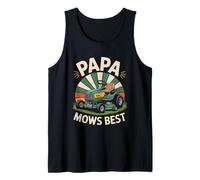 La migliore festa del papà divertente di Papa Mows Canotta