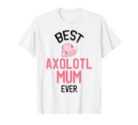 La Migliore Mamma Axolotl di Sempre Kawaii Axolotl Maglietta