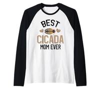 La Migliore Mamma Cicala di Sempre Maglia con Maniche Raglan
