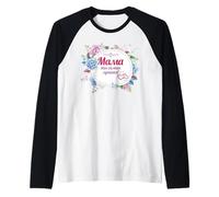 La Migliore Mamma del Mondo Che Dice in Russo per i Tifosi Maglia con Maniche Raglan