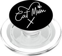La migliore mamma di gatti al mondo Un cuore pieno d'amore per i gatti PopSockets PopGrip per MagSafe