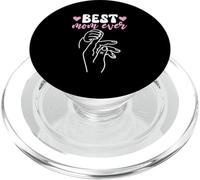 La migliore mamma di sempre, bambino, mano, cuore, maternità, famiglia, mamma, genitore PopSockets PopGrip per MagSafe