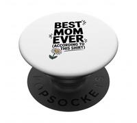 La migliore mamma di sempre secondo questa maglietta con Daisy PopSockets PopGrip Adesivo