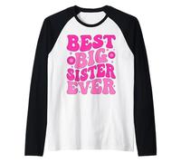 La Migliore Sorella Maggiore di Sempre Maglia con Maniche Raglan