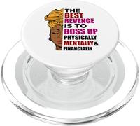 La migliore vendetta è boss fisicamente finanziariamente mentalmente PopSockets PopGrip per MagSafe