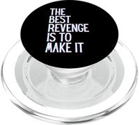 La migliore vendetta è farla vincere prospera crescere impara e vivi PopSockets PopGrip per MagSafe