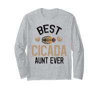 La Migliore Zia Cicala di Sempre Maglia a Manica