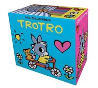 La mini-bibliothèque: 6 histoires trotro rigolotes : L'âne Trotro et son lit ; L'âne Trotro fait ce qu'il lui plaît ; L'âne Trotro est un superhéros ; ... fait du vélo ; L'âne trotro fait sa toilette