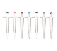 La mini pipetta manuale a singolo canale manuale della pipetta del volume fisso di fascia alta Micro Pipetta per la scuola del laboratorio (100 µ l (blu))
