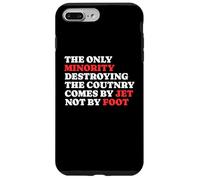 La minoranza che distrugge il paese arriva con un jet e non a piedi Custodia per iPhone 7 Plus/8 Plus