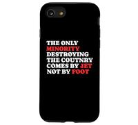 La minoranza che distrugge il paese arriva con un jet e non a piedi Custodia per iPhone SE (2020) / 7/8