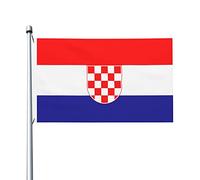La Minoranza Croata In Serbia E Montenegro Bandiera Da Cortile Con 2 Occhielli Bandiere Di Benvenuto Resistente Alle Intemperie Bandiere Da Giardino Decorazione Per Patio Fattoria 90X152Cm