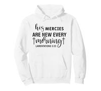 La Misericordia di Dio Uomini e Donne cristiani grati grati Felpa con Cappuccio