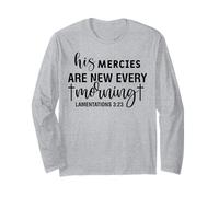 La Misericordia di Dio Uomini e Donne cristiani grati grati Maglia a Manica