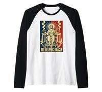 La Mitologia pagana Greca Antica dell'oracolo Delfico Maglia con Maniche Raglan