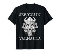 La Mitologia vichinga norrena Ti Vede a Valhalla Maglietta