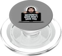 La modalità di navigazione in incognito non ti salverà divertente Jesus Christian Merch PopSockets PopGrip per MagSafe