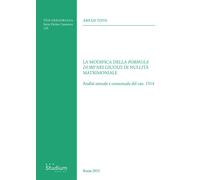 La modifica della «formula dubii» nei giudizi di nullità matrimoniale. Ana...