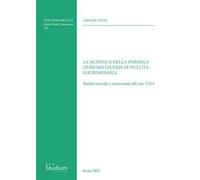 La modifica della «formula dubii» nei giudizi di nullità matrimoniale. Analisi testuale e contestuale del can. 1514