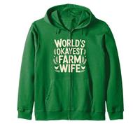 La Moglie Fattoria più buona del Mondo Felpa con Cappuccio