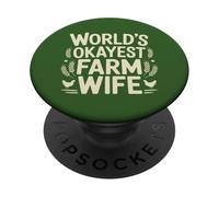 La moglie fattoria più buona del mondo PopSockets PopGrip Adesivo
