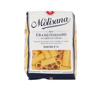 La Molisana, Rigatoni n. 31, Pasta da Solo Grano Italiano - Trafilata al Bronzo, Ruvida e Tenace con Eccellente Tenuta in Cottura - Confezione da 500 g