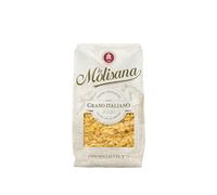 La Molisana - Conchigliette n. 57, Pasta Classica da Solo Grano Italiano, Trafilata al Bronzo, Formato a Conchiglia Perfetto per Minestre o Sughi Leggeri, Confezione da 500 g