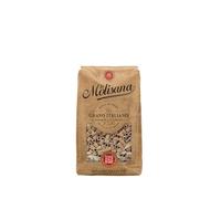 La Molisana, Ditaloni Rigati Integrali n. 42, Pasta Integrale da Solo Grano Italiano - Trafilata al Bronzo, Ricca di Fibre, Ruvida e Tenace con Eccellente Tenuta in Cottura - Confezione da 500 g