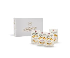 La Molisana, Kit Rigacuore - Confezione con 4 Pacchi da 500g di Rigacuore N. 1000, Pasta da Solo Grano Italiano Trafilata al Bronzo - Idee Regalo