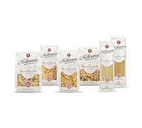 La Molisana - Multipack di Pasta Classica, Box da 3 Kg con 6 confezioni, Spaghetti, Spaghetti Quadrati, Rigatoni, Fusilli Corti Bucati, Mezze Penne Rigate, Orecchiette Pugliesi, Trafilatura al Bronzo
