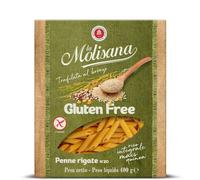 La Molisana, Penne Rigate n. 20 Gluten Free, Pasta Senza Glutine - Trafilata al Bronzo con Riso Integrale, Mais e Quinoa - Confezione da 400g