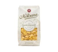 La Molisana - Rotelle n. 71, Pasta Classica da Solo Grano Italiano, Trafilata al Bronzo, Formato Fantasia a Rotella Ideale per Piatti Creativi o per Bambini, Confezione da 500 g
