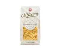 La Molisana - Tubetti n. 48, Pasta Classica da Solo Grano Italiano, Trafilata al Bronzo, Formato Corto e Cavo Perfetto per Zuppe e Minestre, Confezione da 500 g