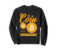 La Moneta Bitcoin Fix The Money (BTC Statement Retro Graphic) Felpa