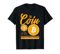 La Moneta Bitcoin Fix The Money (BTC Statement Retro Graphic) Maglietta