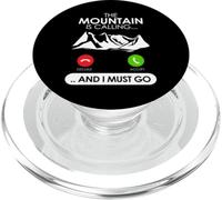 La montagna si chiama e devo andare in campeggio PopSockets PopGrip per MagSafe
