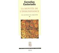 La montée de l'insignifiance