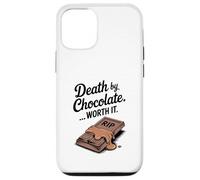 La morte di cioccolato vale la pena divertente Halloween Custodia per iPhone 12/12 Pro
