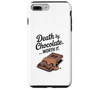 La morte di cioccolato vale la pena divertente Halloween Custodia per iPhone 7 Plus/8 Plus