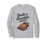 La Morte di Cioccolato Vale la Pena Divertente Halloween Maglia a Manica
