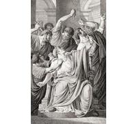 La morte di Giulio Cesare. Gaio Giulio Cesare Storico generale politico romano 100 a.C. - 44 a.C. Dopo una stampa del XIX secolo. Stampa poster di Ken Welsh (11 x 18)