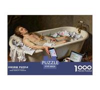 La morte di Marat: un collasso online Puzzle in Legno Impermeabile DIY Puzzles Da 1000 Pezzi Per Adulti Sfidanti E Rompicapo Giochi Di Impegnativi